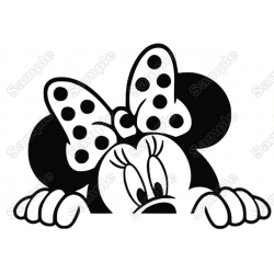 Disney Minnie Mouse  Iron On Transfer Vinyl HTV
